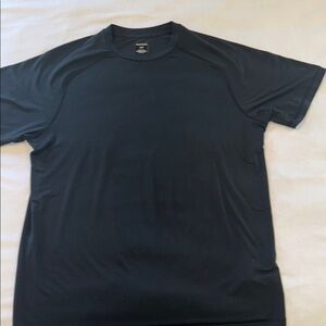 Banana Republic Black Short Sleeve Tee Modal Standard Fit Men's
